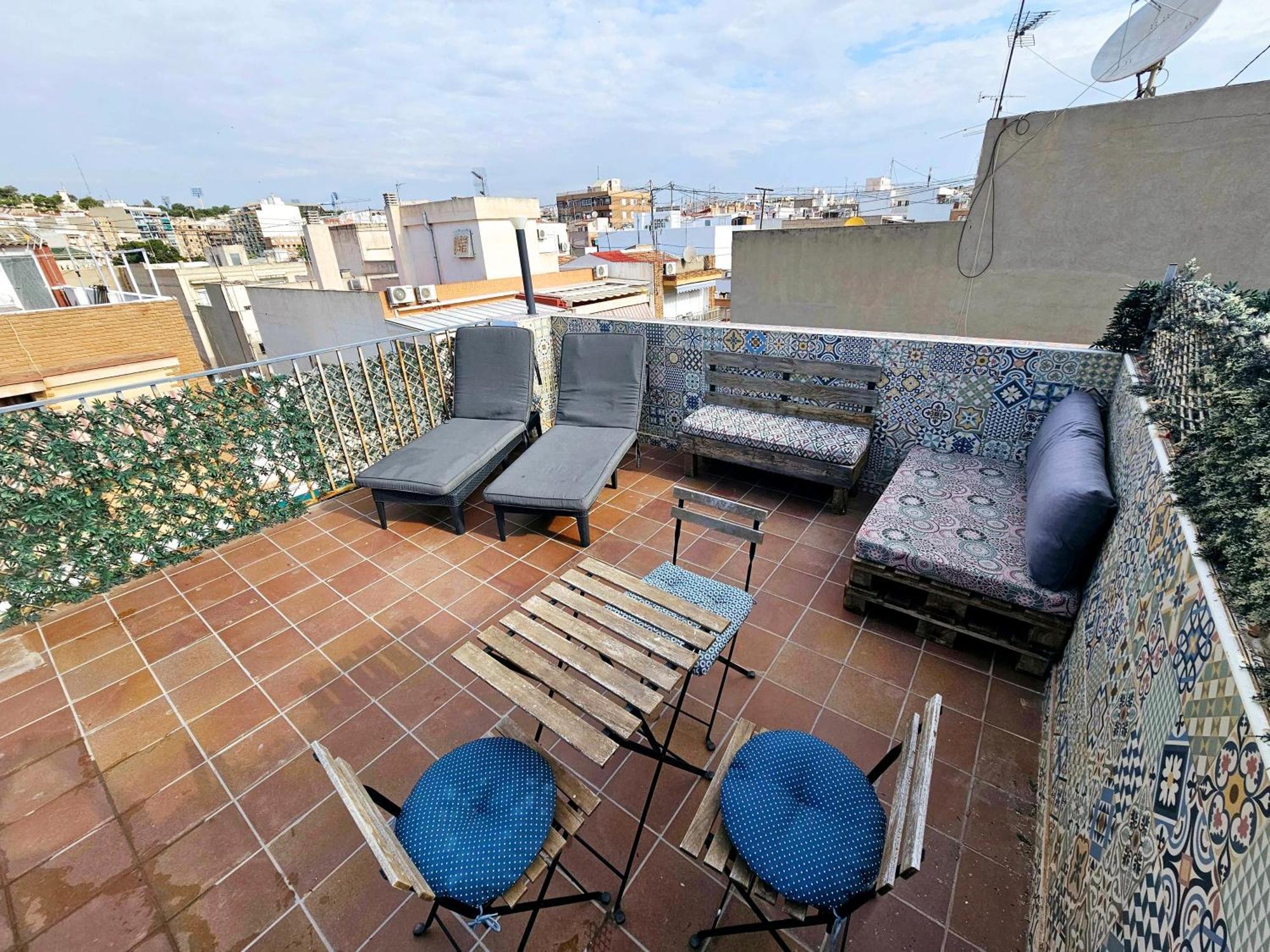 Suncastle -with Sunny Rooftop Terrace And Barbecue Apartament Alicante