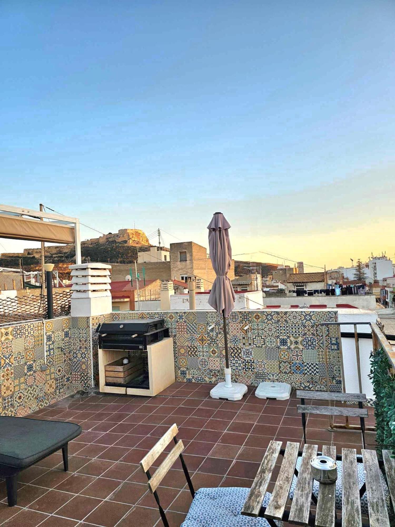 Apartment Suncastle -with Sunny Rooftop Terrace And Barbecue Alicante