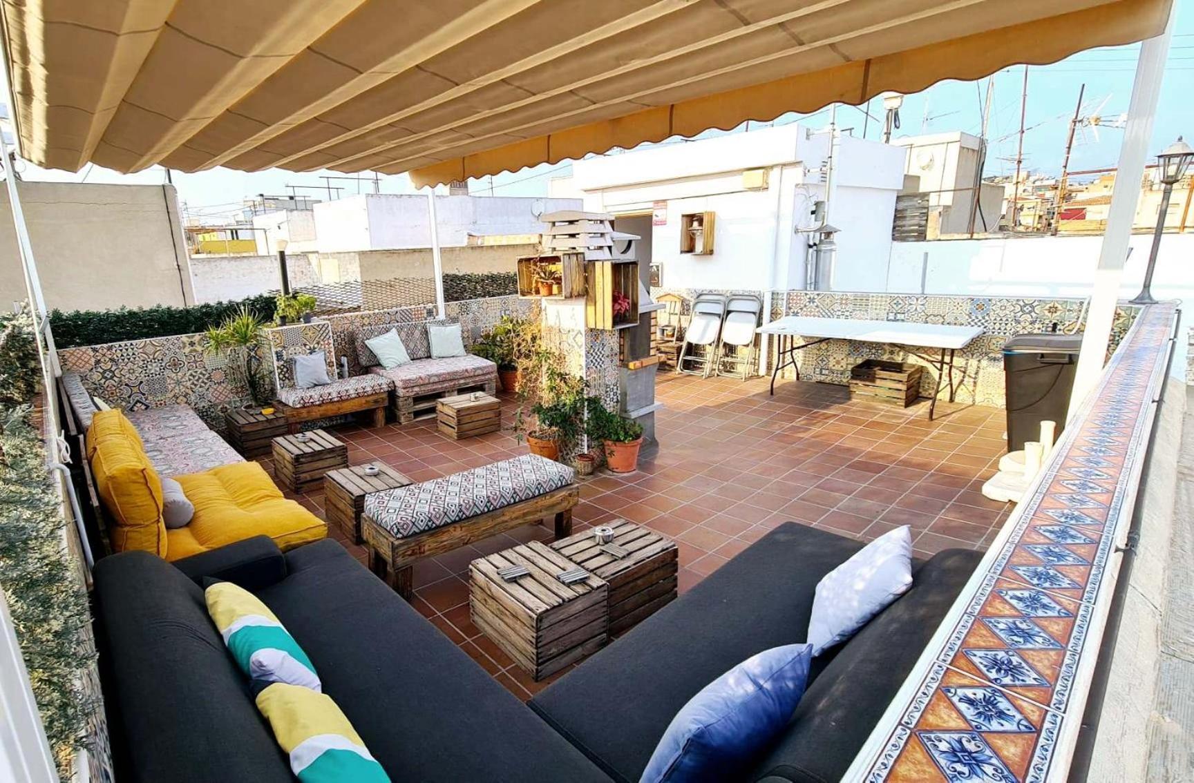 Suncastle -with Sunny Rooftop Terrace And Barbecue Apartament *
